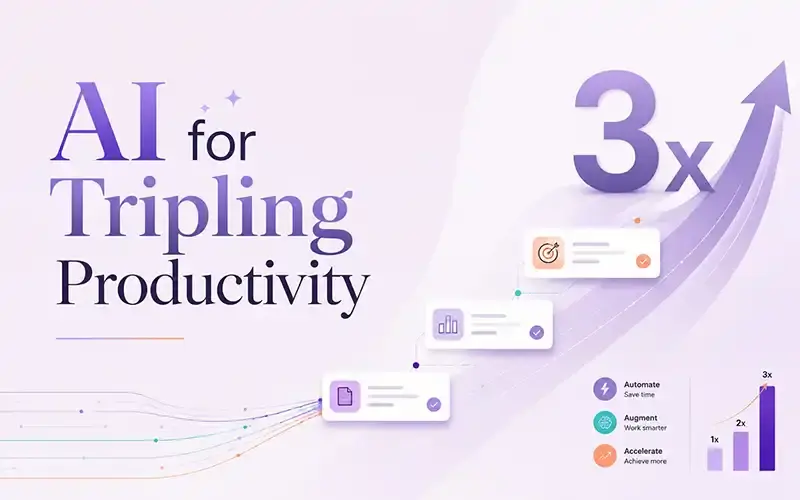 AI for Tripling Productivity