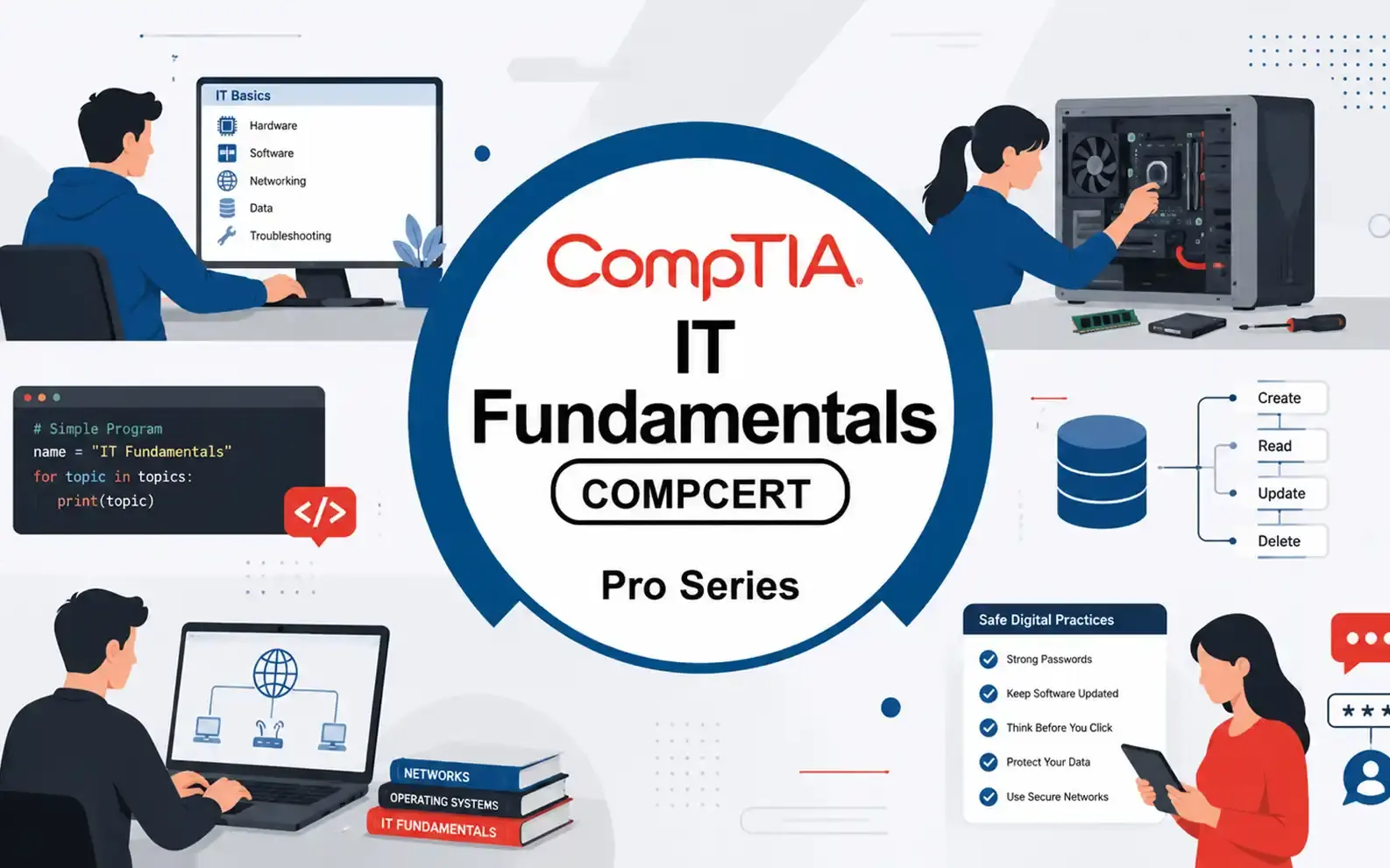 CompTIA ITF + course image