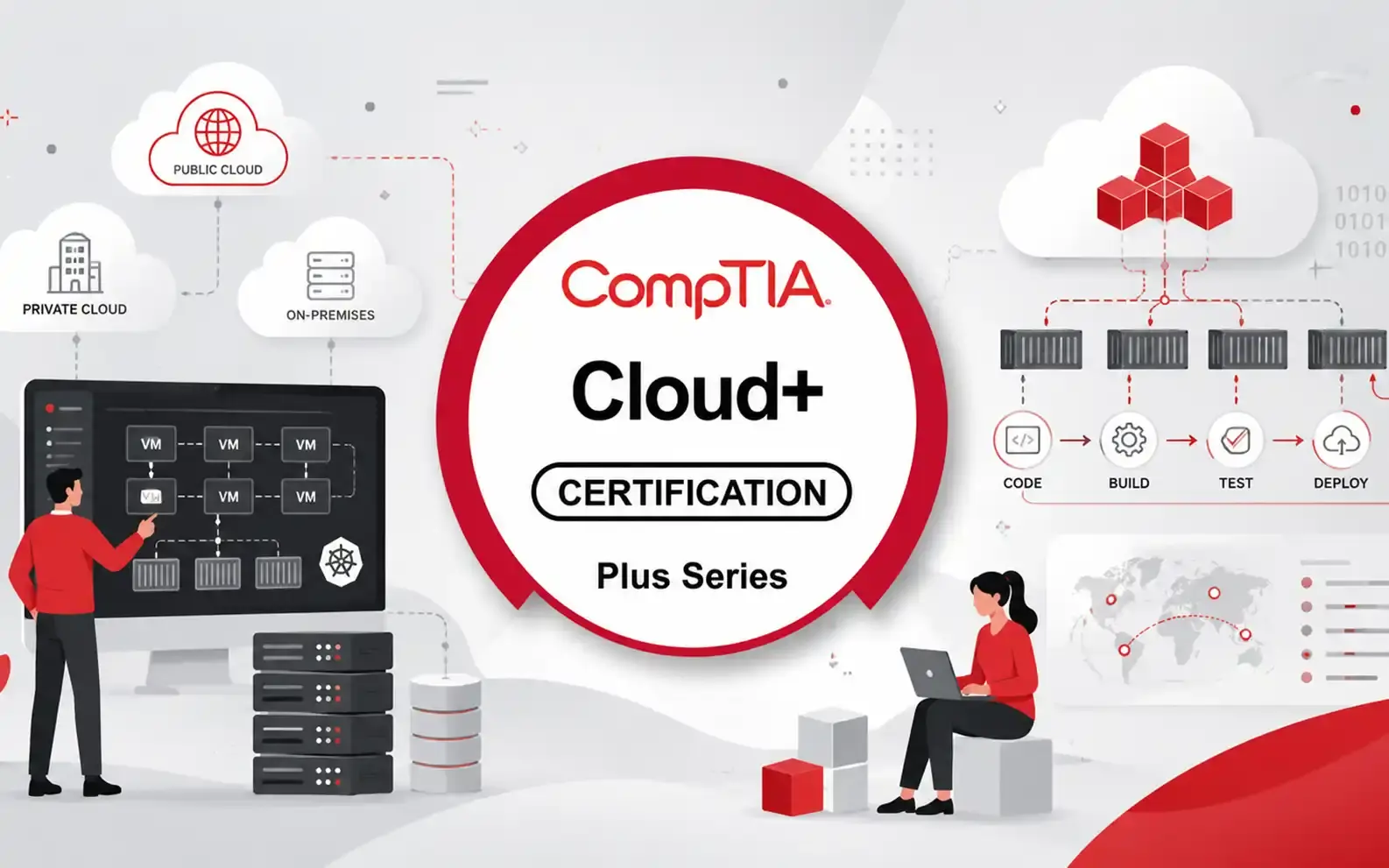 CompTIA Cloud + course image